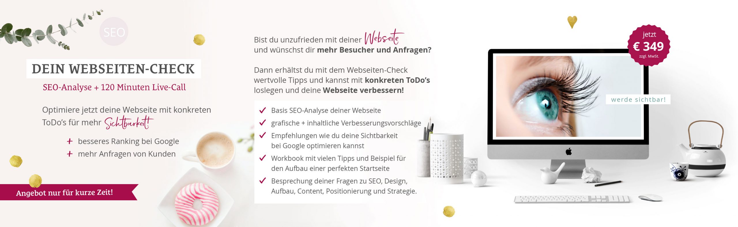 Angebot SEO-Analyse - Suchmaschinenoptimierung für deine Webseite